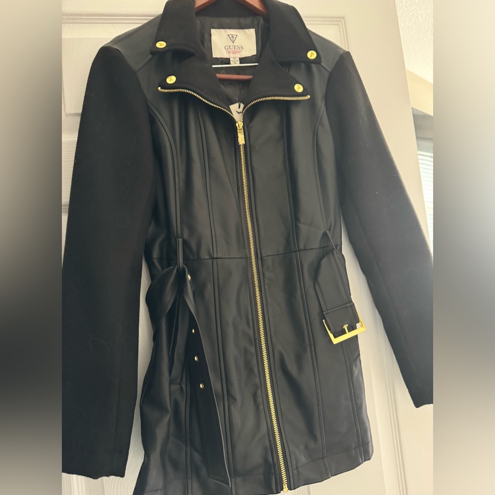 Guess leather jacket